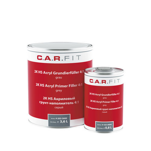 Primaire en acrylique - 4-211-0900 - August Handel GmbH - CARFIT - de revêtement / bi-composant / pour acier