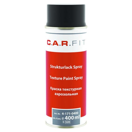 Peinture texturée - 4-171-0400 - August Handel GmbH - CARFIT - à séchage rapide / en spray / pour plastique