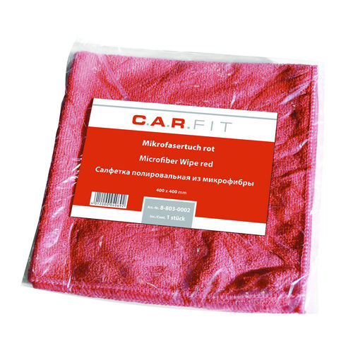 Lingette nettoyante en microfibre - 8-803-0002 - August Handel GmbH - CARFIT - pour applications industrielles