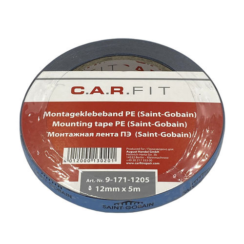 Ruban adhésif montage - 9-171 series - August Handel GmbH - CARFIT - de fixation / en polyéthylène / noir
