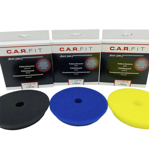 Disque de polissage doux - 5-100-15 series - August Handel GmbH - CARFIT - en mousse