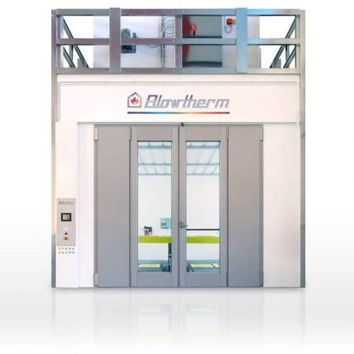 Cabine de peinture à circuit fermé - Space Saver - Blowtherm S.p.A. - pour véhicules / compacte / ATEX