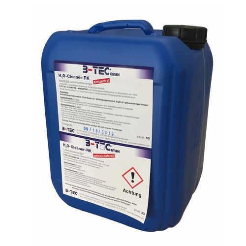 Détergent à base d'eau - H2O Cleaner -RK - B-TEC GmbH - en phase aqueuse / pour carrosserie / pour peinture