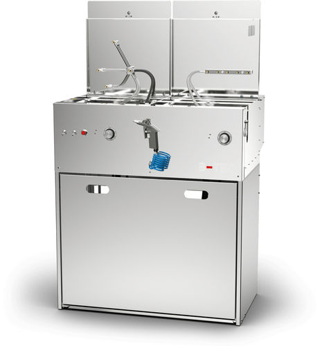 Machine de lavage à eau - Duplex-800 - B-TEC GmbH - par aspersion / à solvant / à brosse