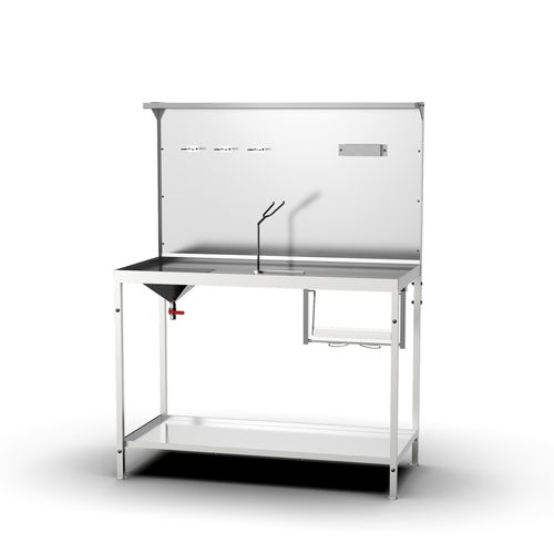 Table de travail en acier inoxydable - Painty-01 - B-TEC GmbH