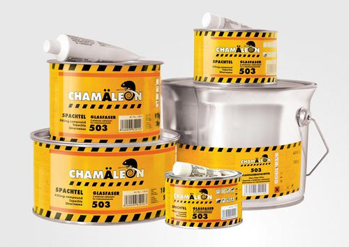 Mastic en polyester - 503 series - Chamäleon GmbH - bi-composant / de réparation / pour carrosserie