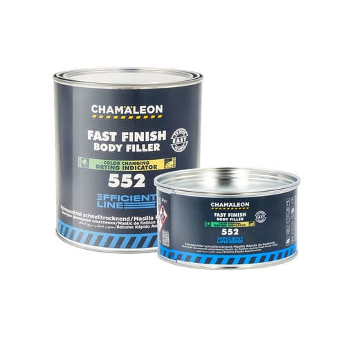 Mastic pour carrosserie - 552  - Chamäleon GmbH - pour l'industrie de l'aluminium / rapide / pour opération de finition