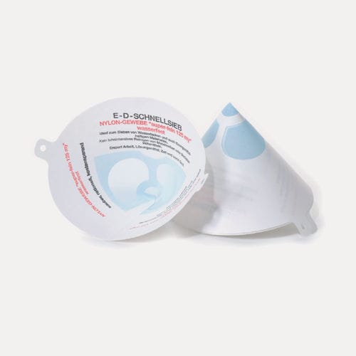 Filtre à tamis - E-D-SCHNELLSIEB® - DREFI Drehkopf & FIDI GmbH - à eau / pour peinture / en nylon