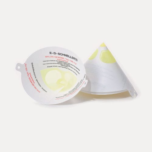 Filtre à tamis - E-D-SCHNELLSIEB® - DREFI Drehkopf & FIDI GmbH - à eau / pour peinture / pour filtration fine