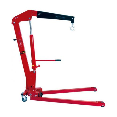 Grue d'atelier 1 tonne - 4863 - KROFtools Professional Tools - hydraulique / pliante