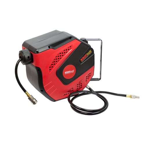 Enrouleur de tuyau - 2084 - KROFtools Professional Tools - manuel / fixe / en polypropylène
