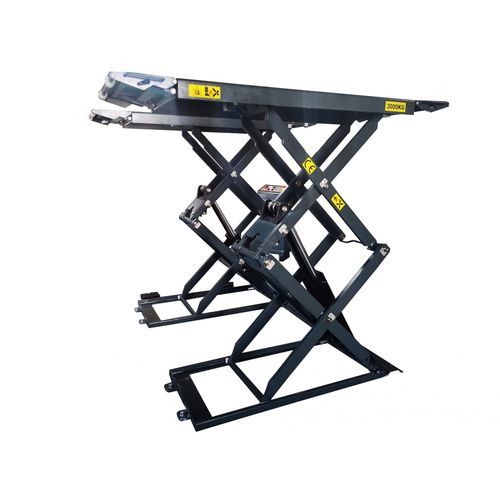 Pont élévateur à ciseaux - 9815M - KROFtools Professional Tools - 3 tonnes / hydraulique / pour voiture