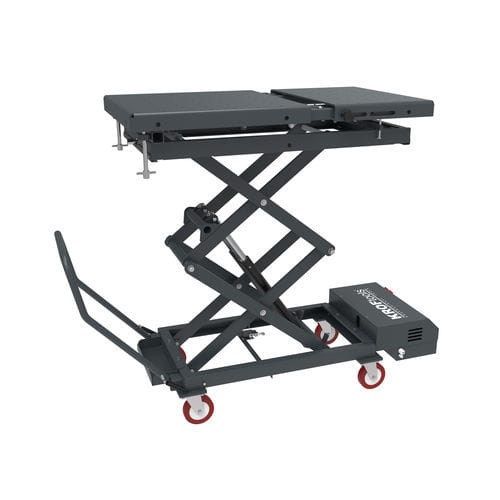 Pont élévateur à ciseaux - 9839 - KROFtools Professional Tools - électrohydraulique / 220 V / à plateforme