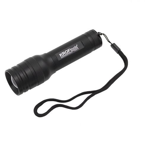 Lampe torche à LED - 1070 - KROFtools Professional Tools - à batterie / réglable