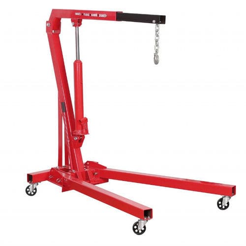 Grue d'atelier hydraulique - 4860 - KROFtools Professional Tools - pliante