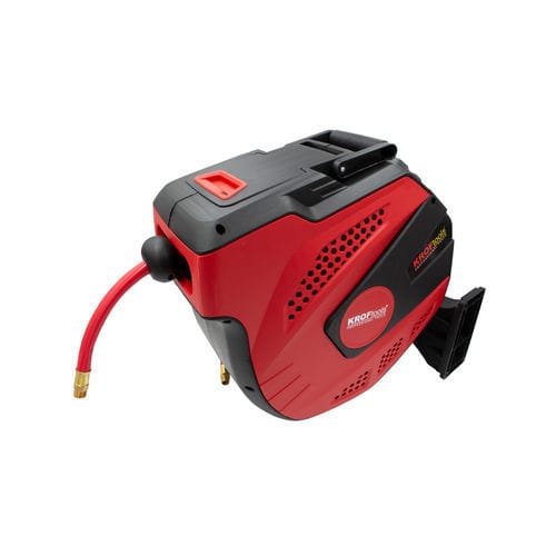Enrouleur de tuyau - 2073 - KROFtools Professional Tools - manuel / pour air / fixe