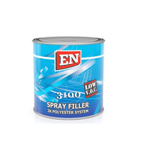 Mastic en polyester - 3100  - EN Chemicals S.A. - bi-composant / pour le traitement de surface / pour automobile