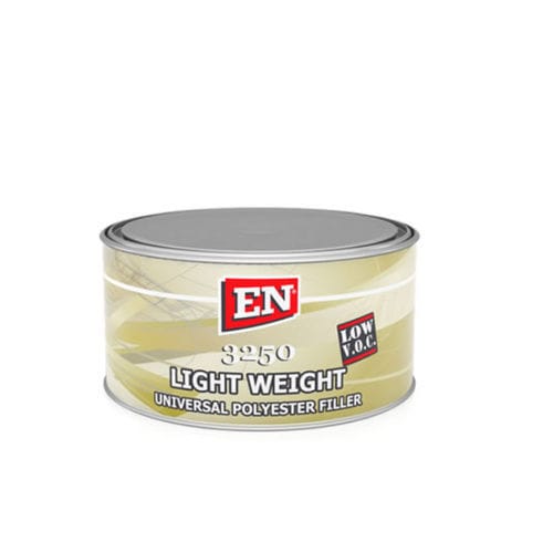 Mastic en polyester - 3250 Light Weight - EN Chemicals S.A. - bi-composant / pour le traitement de surface / pour automobile