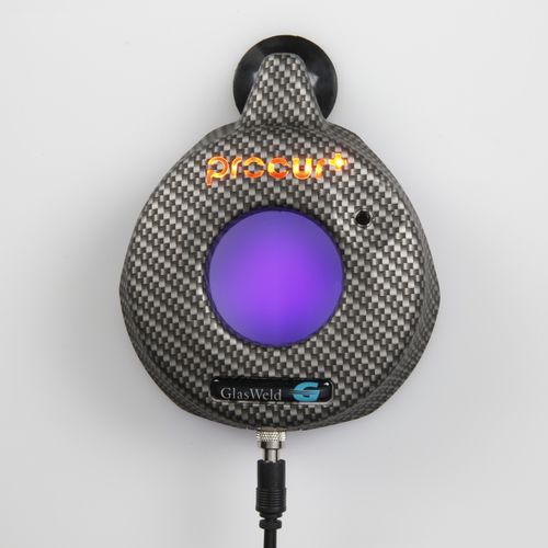 Source lumineuse pour polymérisation d'adhésif - ProCur + ™ - Glas-Weld System AB - à LED / UV / portable