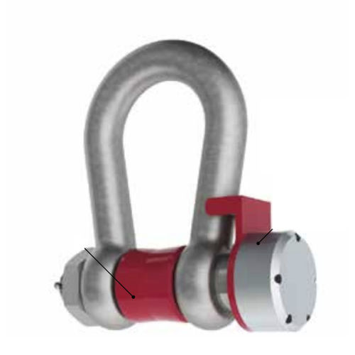 Capteur de force manille - (lifting, pulling aMarine, Offshore and Subsea) - Power Jacks - par jauge de contrainte / de pesage / sans fil