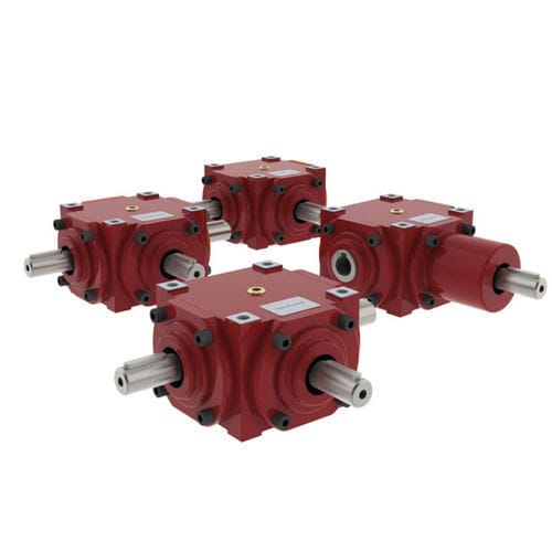 Réducteur à couple conique - N series - Power Jacks - à engrenage hélicoïdal / orthogonal / à arbre creux