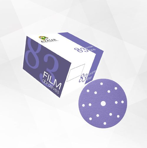 Film pour polissage - Purple Disc - Global Refinish Trading Center Ltd - abrasif / en céramique / perforé
