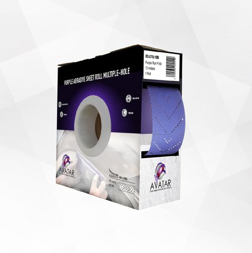 Rouleau abrasif en céramique - Global Refinish Trading Center Ltd - en oxyde d'aluminium / zircone / en polyester
