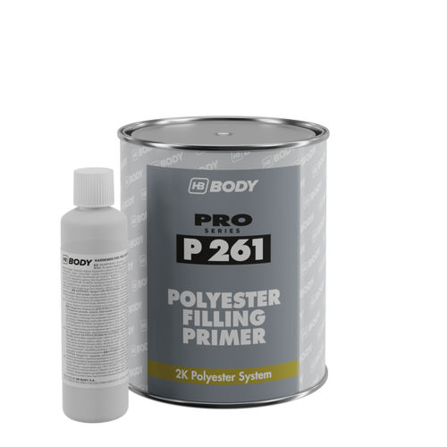 Primaire en spray - P261  - HB BODY S.A. - en polyester / pour bois / pour métal
