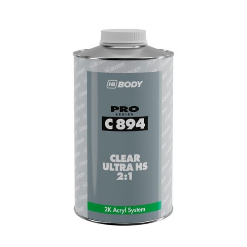 Vernis en acrylique - C894  - HB BODY S.A. - pour l'automobile / transparent