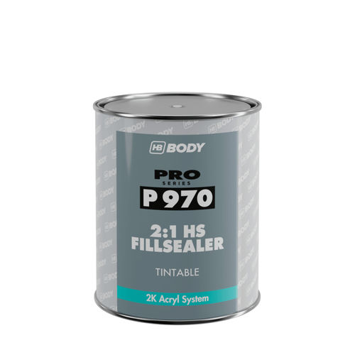 Primaire en acrylique - 970  - HB BODY S.A. - pour l'automobile / transparent