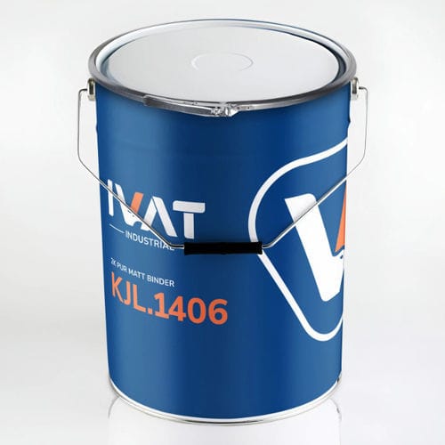 Revêtement de protection - BINDER PUR MATT - IVAT Coatings Srl - en polyuréthane / pour le métal / industriel