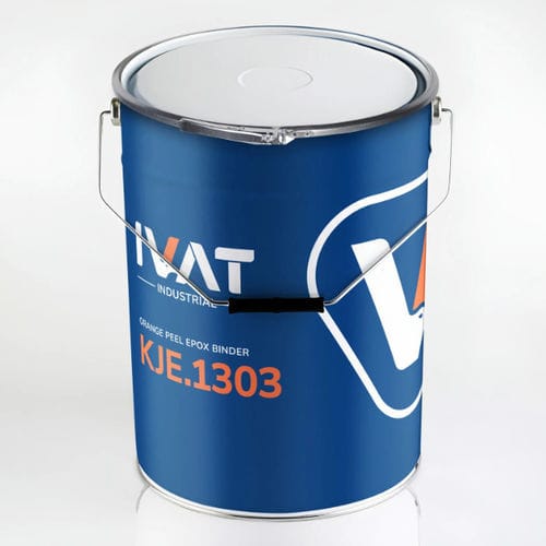 Revêtement résistant à l'abrasion - BINDER ORANGE PEEL EFFECT - IVAT Coatings Srl - époxy / industriel / bi-composant