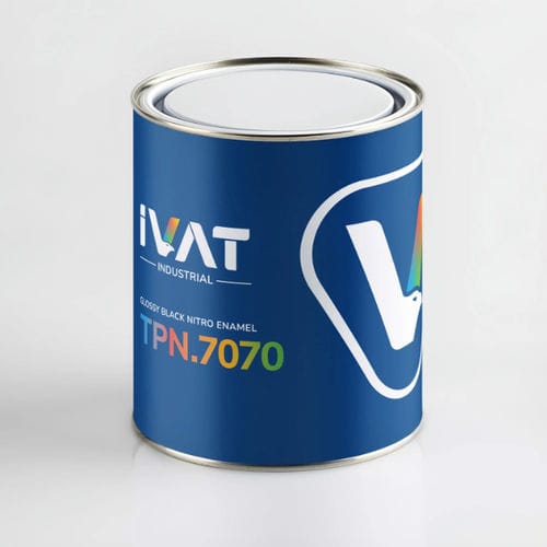 Revêtement de protection - GLOSSY BLACK ENAMEL - IVAT Coatings Srl - en nitrile / synthétique / pour éclairage