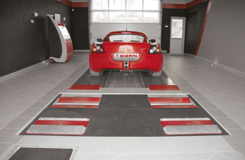 Banc de freinage, suspension, ripage pour camions - Sherlane- 3.5-RSE - Sherpa Autodiagnostik GmbH - pour voiture / à rouleaux