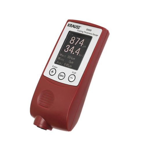 Mesureur d'épaisseur de revêtement - S600 - KRAUSS TOOLS GmbH - portable / à affichage digital / avec calibrage automatique