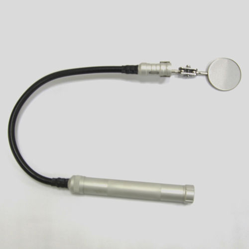 Miroir d'inspection - 1252D-40 - Chi Mark Precision Industry Corp. - rond / en acier inoxydable / éclairé
