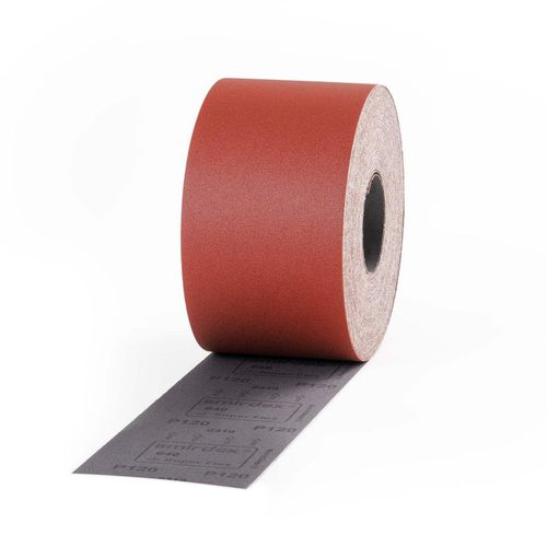 Rouleau abrasif en oxyde d'aluminium - 640 J  - Smirdex SA - en coton / résine / pour le bois