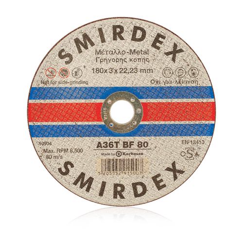 Roue de découpe pour métaux - 911 - Smirdex SA - en acier