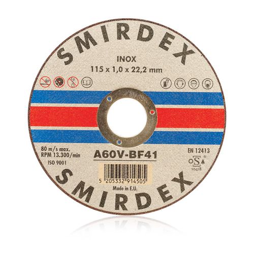 Roue de découpe pour métaux - 914  - Smirdex SA - en acier