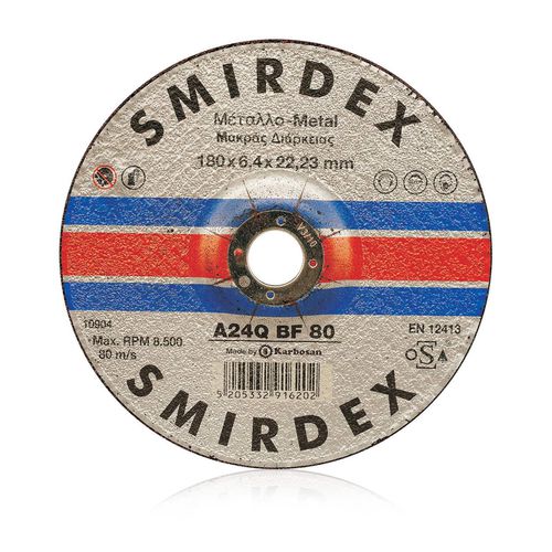 Meule de traitement de surface - 913 - Smirdex SA - plate / en métal