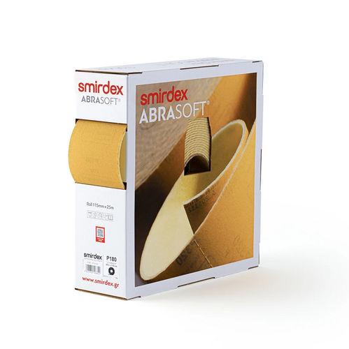 Rouleau abrasif en oxyde d'aluminium - 135sp - Smirdex SA - en papier / résine / pour carrosserie