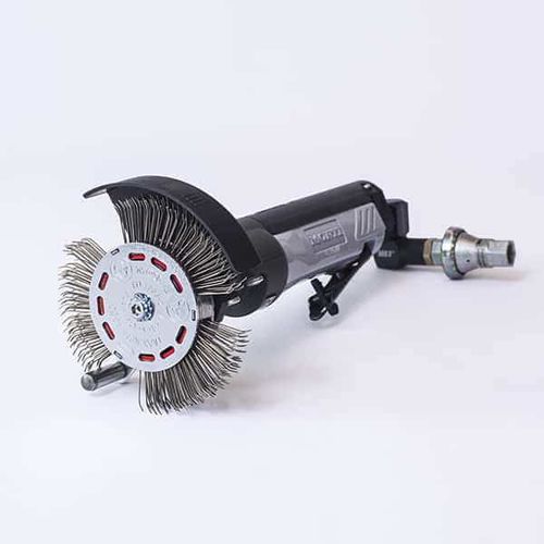 Polisseuse rotative - BRISTLE BLASTER® AXIAL - Monti-Werkzeuge GmbH, Part of Monti Group - pneumatique / de métal / portative
