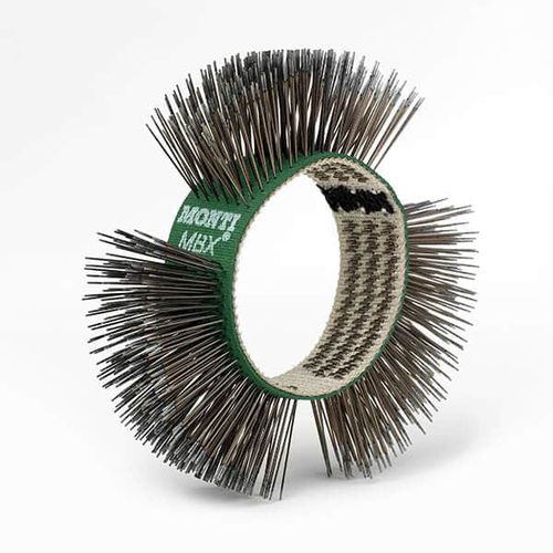 Brosse courroie - MBX® Fine Green - Monti-Werkzeuge GmbH, Part of Monti Group - de nettoyage / en acier / pour outils