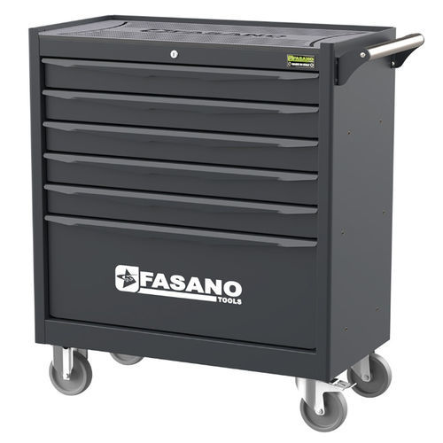Chariot d'atelier - FG 124V/6G - Fasangas S.r.l. - en acier inoxydable / à 4 roues motrices