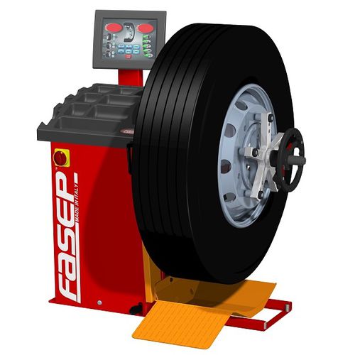 Équilibreuse de roues pour voiture - B350 Titan - FASEP 2000 SRL - pour camions / pour bus / automatique