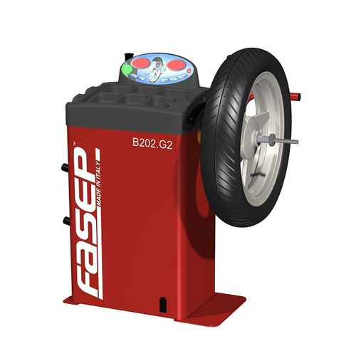 Équilibreuse de roues pour moto - B202 - FASEP 2000 SRL