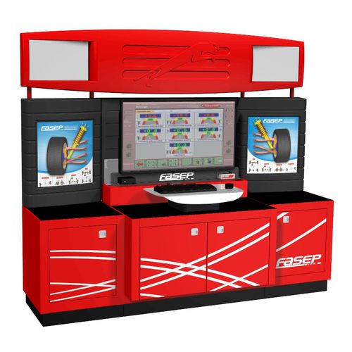 Banc de géométrie CCD - VDP-S2 Power Scenic - FASEP 2000 SRL - pour voiture / pour camions