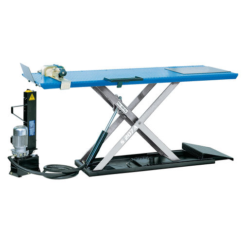Pont élévateur à ciseaux - S 207 A - GIULIANO INDUSTRIAL S.p.A. - électrohydraulique / pour moto