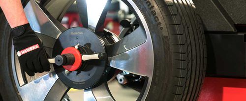 Équilibreuse de roues pour camions - Haweka AG - pour voiture