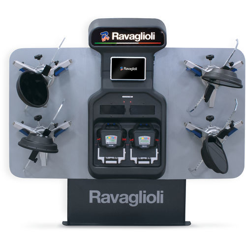 Banc de géométrie 3D - RAV3D2.0WALL.3L - Ravaglioli - pour voiture / avec caméra automatique